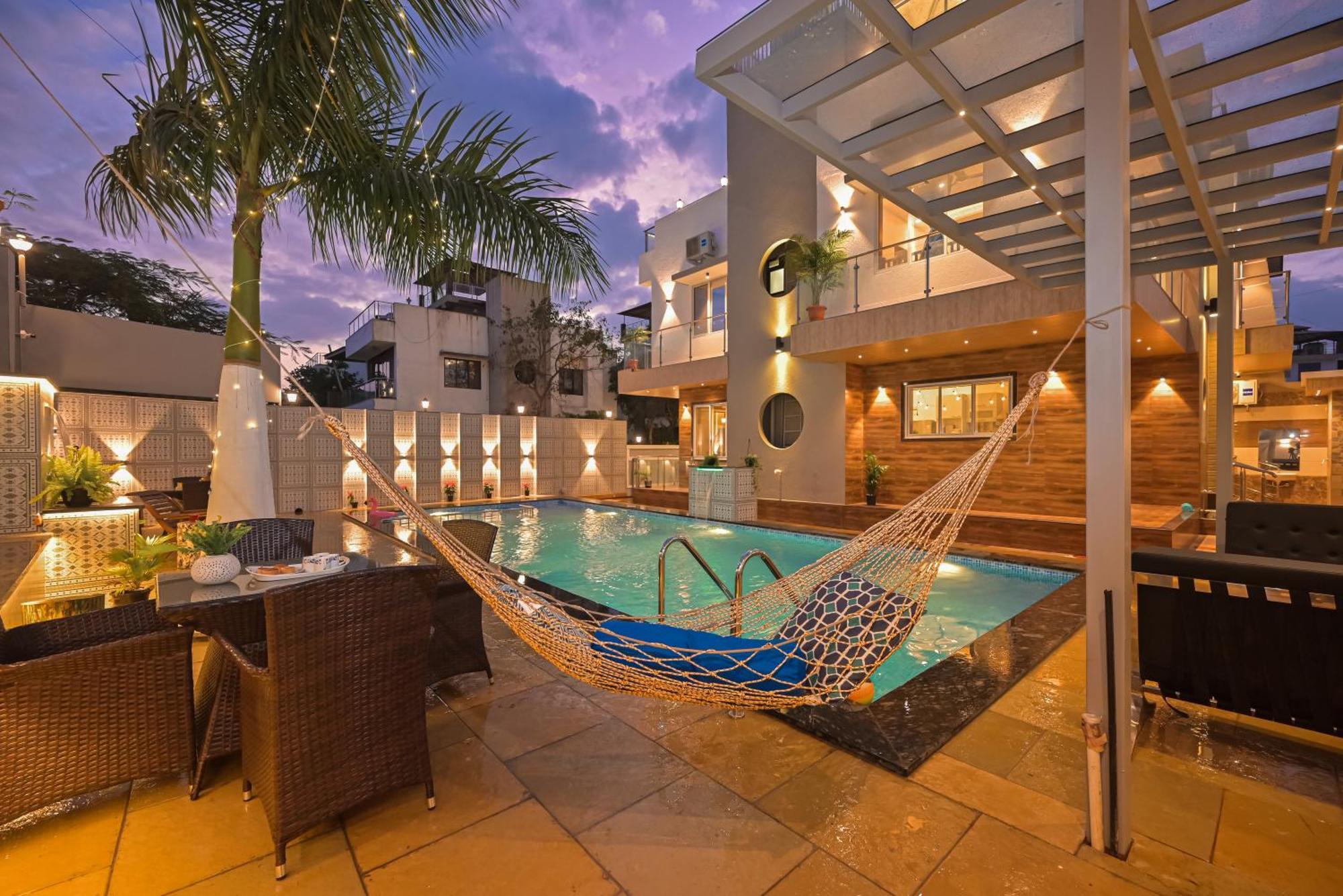 Azure Retreat Villa By Tropicana Stays Лонавала Экстерьер фото